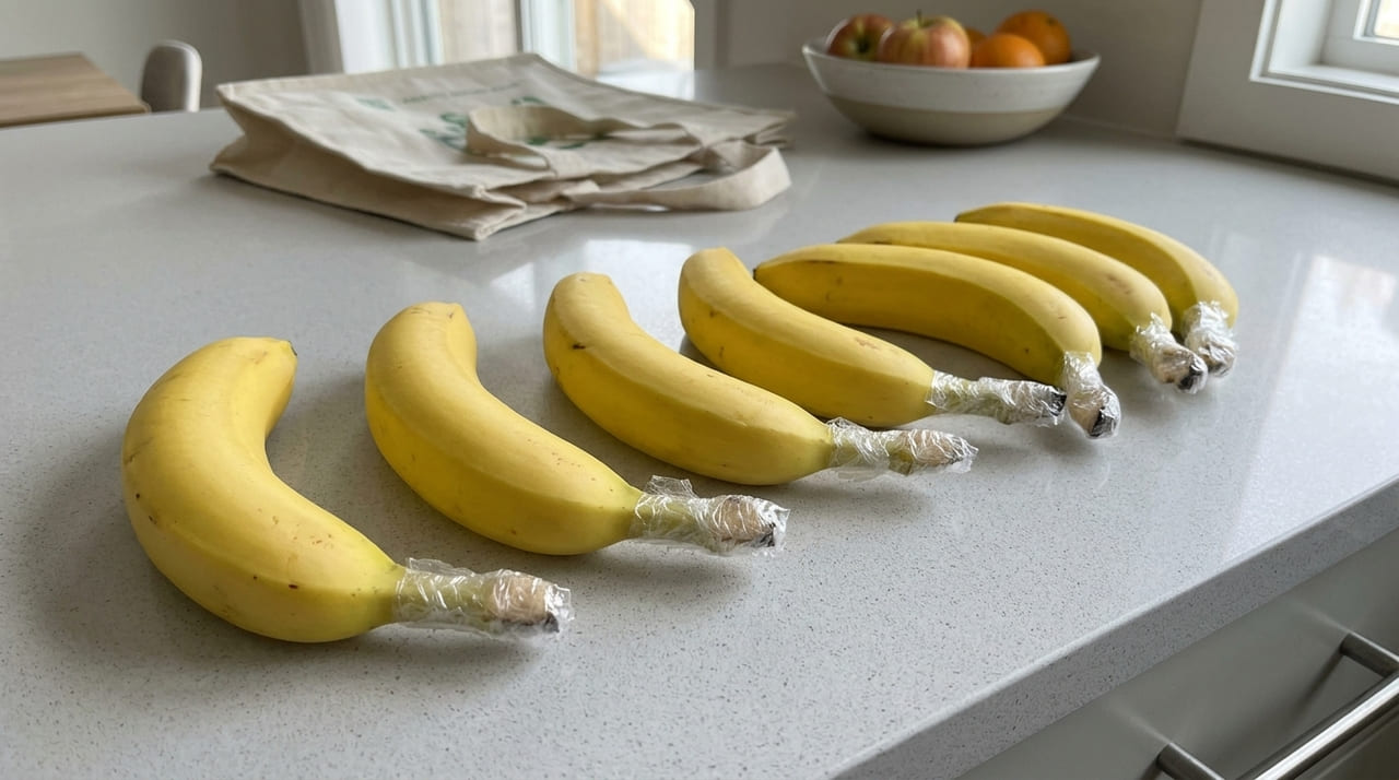 O chef revela: Bananas permanecem frescas, sem escurecer, por até duas semanas se armazenadas em um local inesperado.