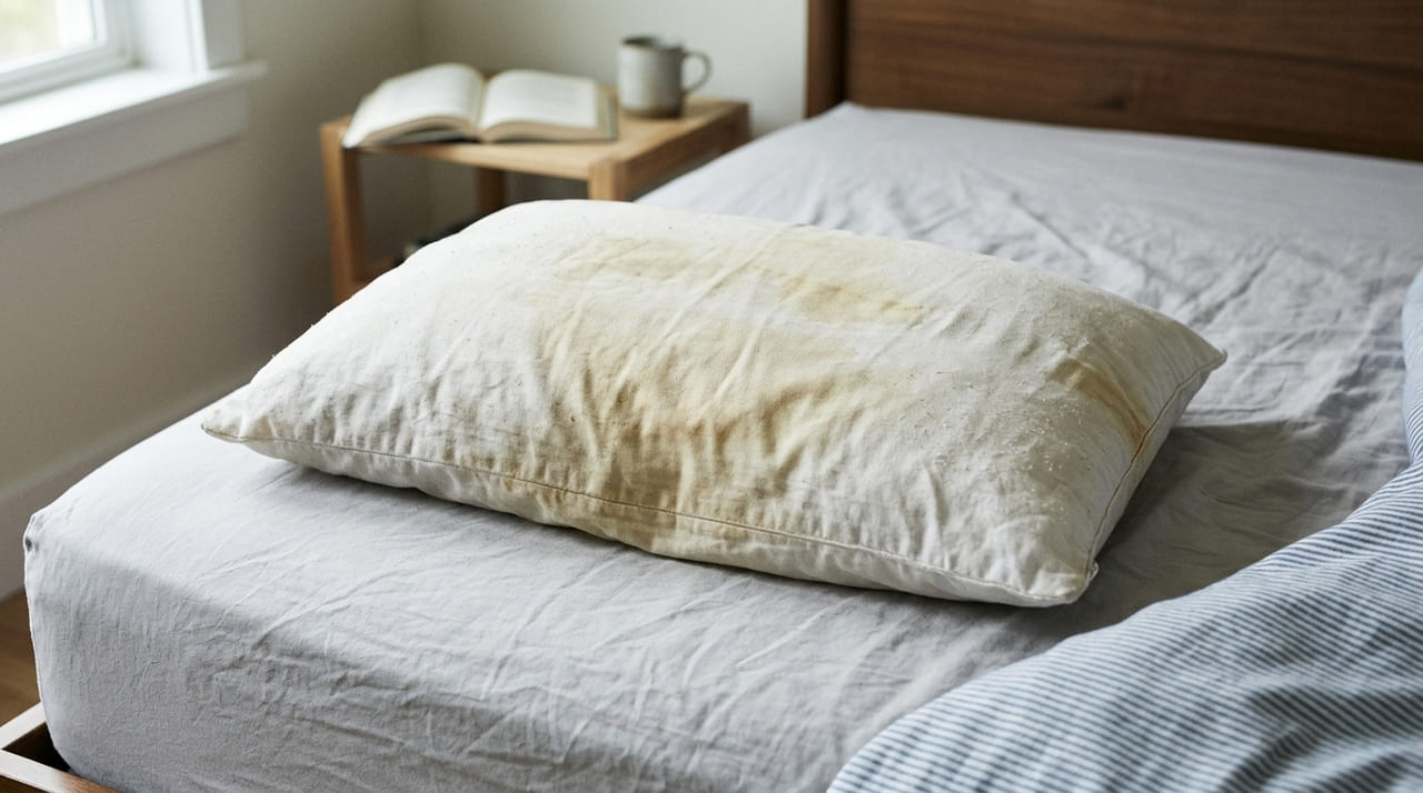 O acúmulo de suor e células mortas cria um ambiente ideal para a proliferação de ácaros e fungos prejudiciais à saúde.