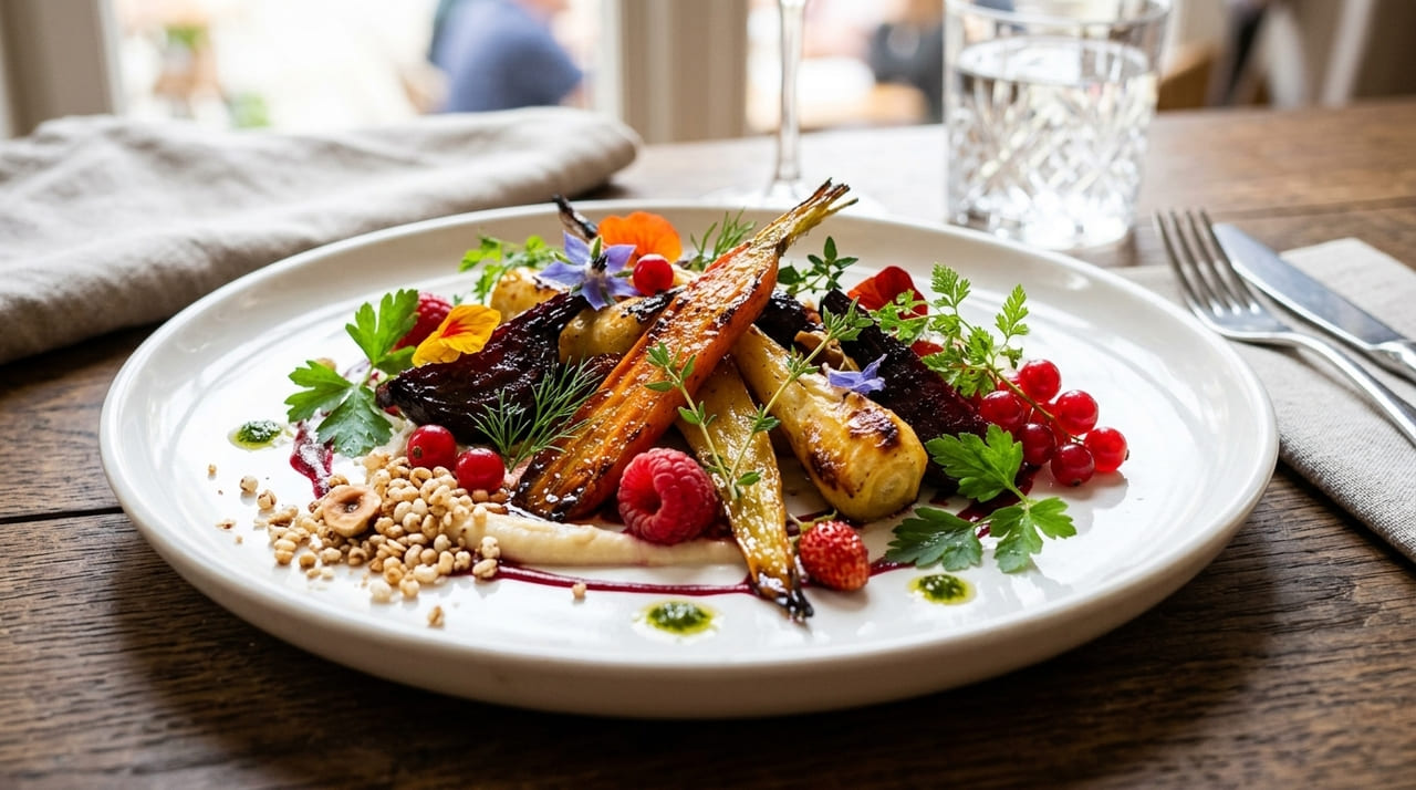 A transição alimentar de animais selvagens inspira uma nova era de culinária consciente focada na versatilidade e sofisticação dos vegetais.