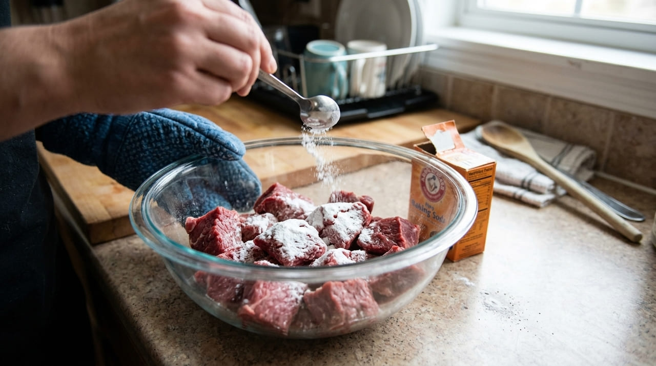 O uso de bicarbonato de sódio e frutas ácidas transforma a textura das fibras e otimiza o tempo de preparo no dia a dia.