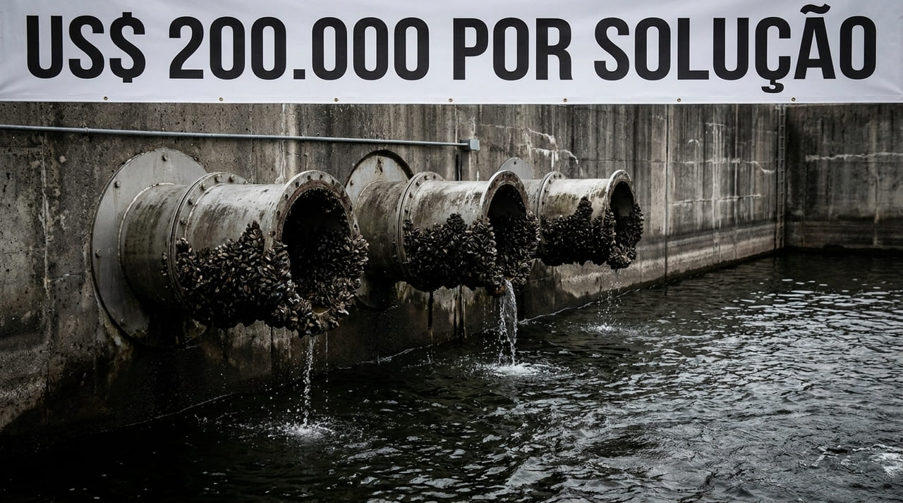 A busca por soluções disruptivas visa erradicar pragas biológicas que obstruem sistemas de abastecimento e aceleram a corrosão de infraestruturas críticas.