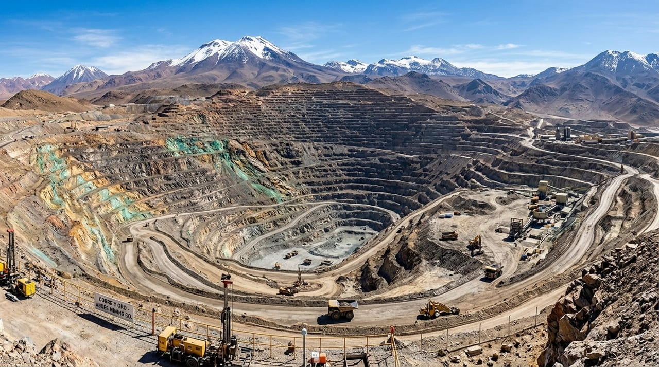 A descoberta de um depósito massivo de cobre e ouro redefine a oferta global de metais e atrai o interesse de grandes investidores.