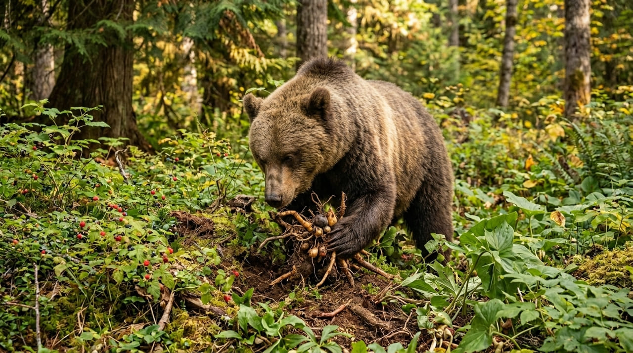 Grandes predadores adaptam suas dietas para o reino botânico revelando a potência nutricional e o sabor dos insumos da terra.