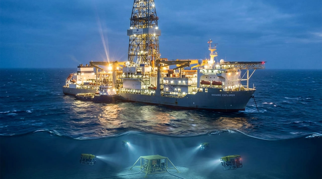 O navio Meng Xiang utiliza tecnologia de perfuração ultraprofunda para alcançar o manto terrestre e desvendar segredos geológicos.