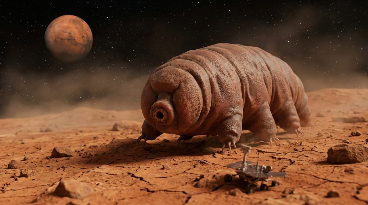 A resistência extraordinária dos tardígrados ao vácuo e à radiação redefine as estratégias de proteção planetária em futuras missões a Marte.
