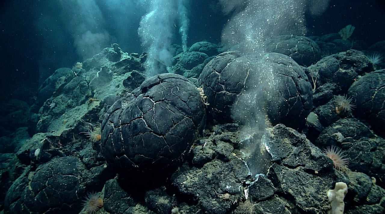 A interação entre o calor do magma e as águas geladas altera a química oceânica e pode influenciar a estabilidade das plataformas de gelo na região.