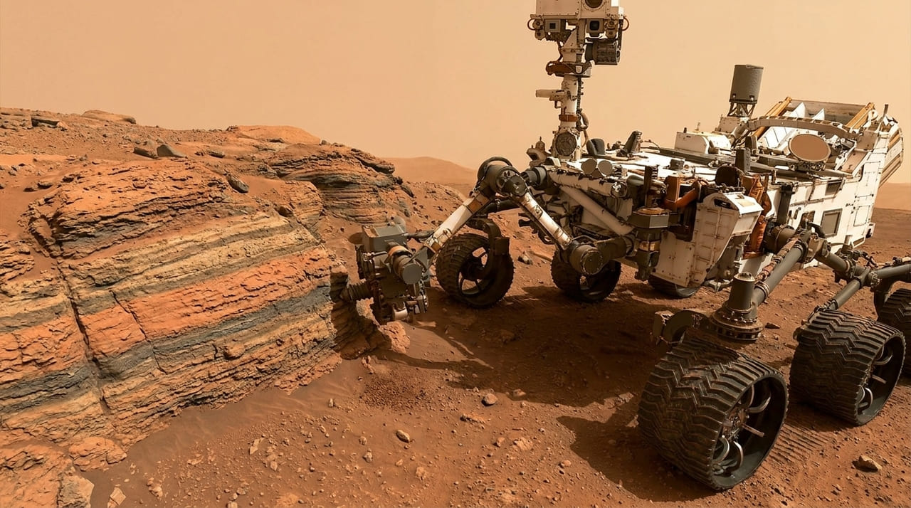 As formações rochosas conhecidas como anel de banheira são fundamentais para preservar possíveis bioassinaturas e reconstruir o clima do planeta.