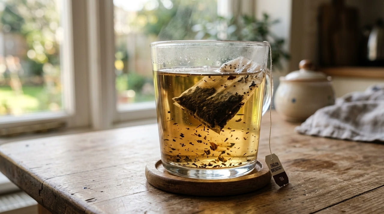 O aquecimento de sachês sintéticos libera bilhões de nanopartículas plásticas que podem interferir no equilíbrio hormonal e no sistema imunológico.