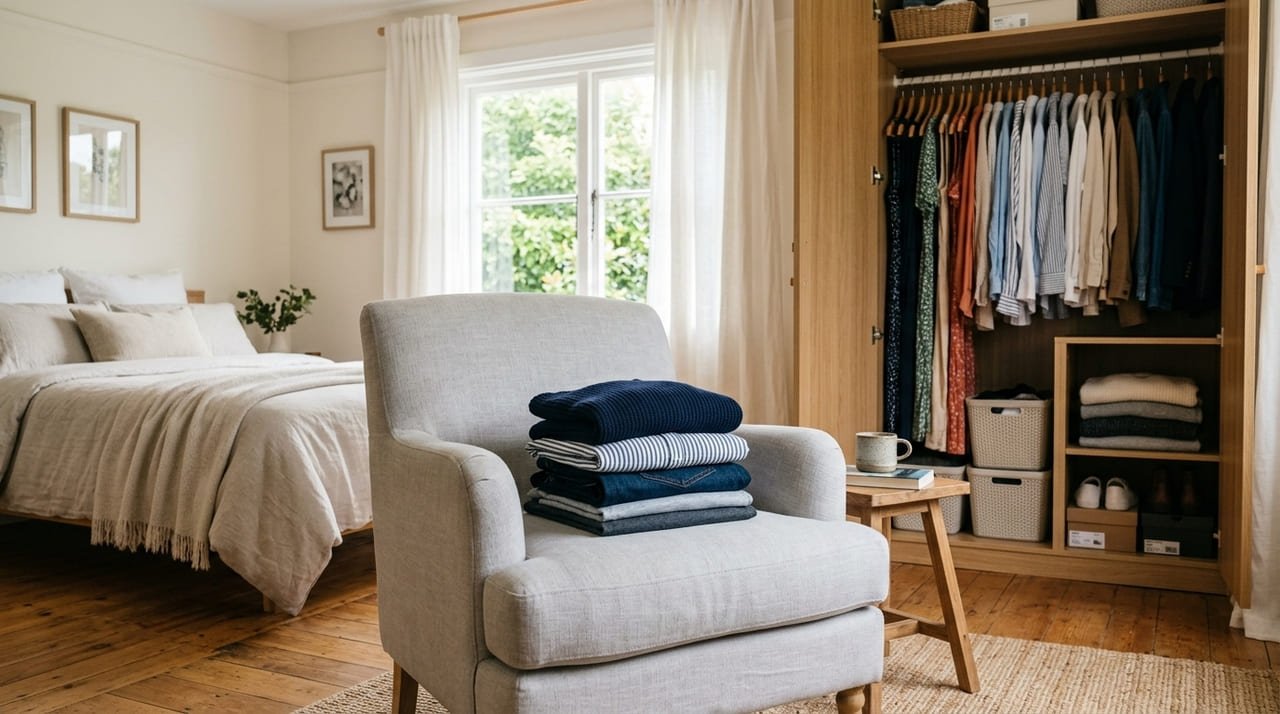 Quem empilha roupas na cadeira costuma ter essa característica.