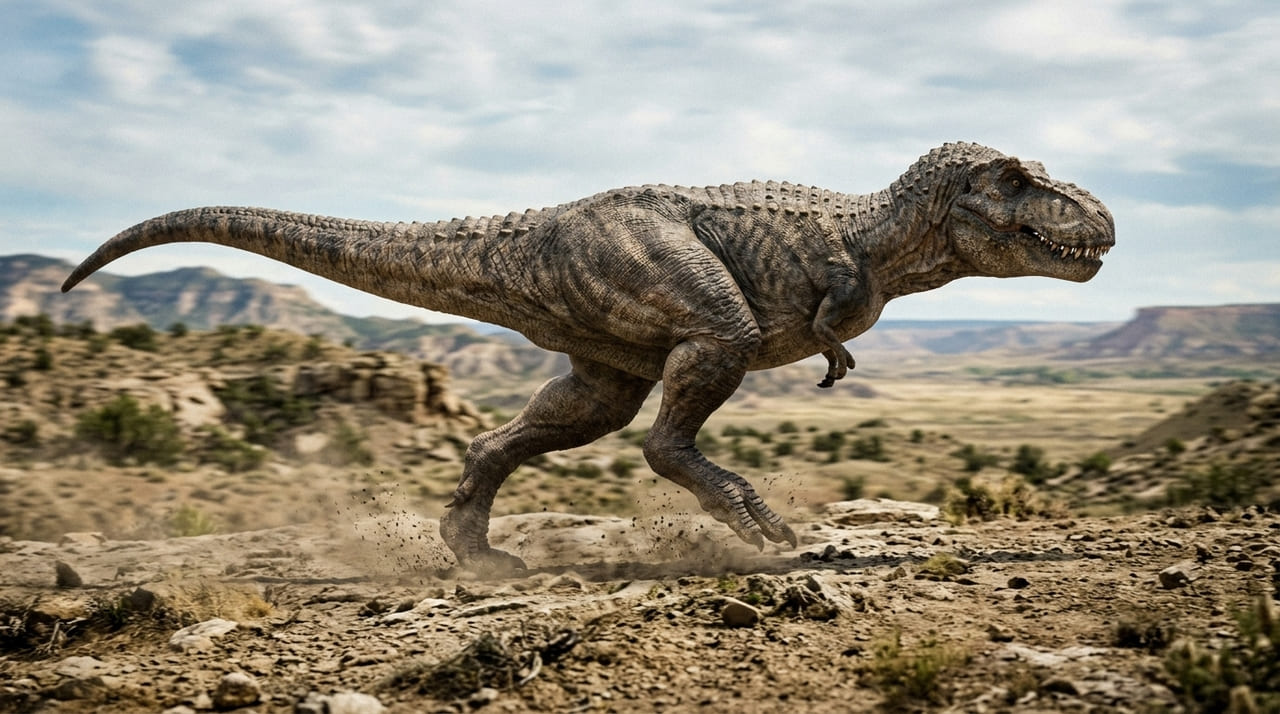 Adeus ao T. rex de “Jurassic Park”: um novo estudo argumenta que ele não corria como um réptil gigante, mas com uma marcha muito mais parecida com a de um avestruz