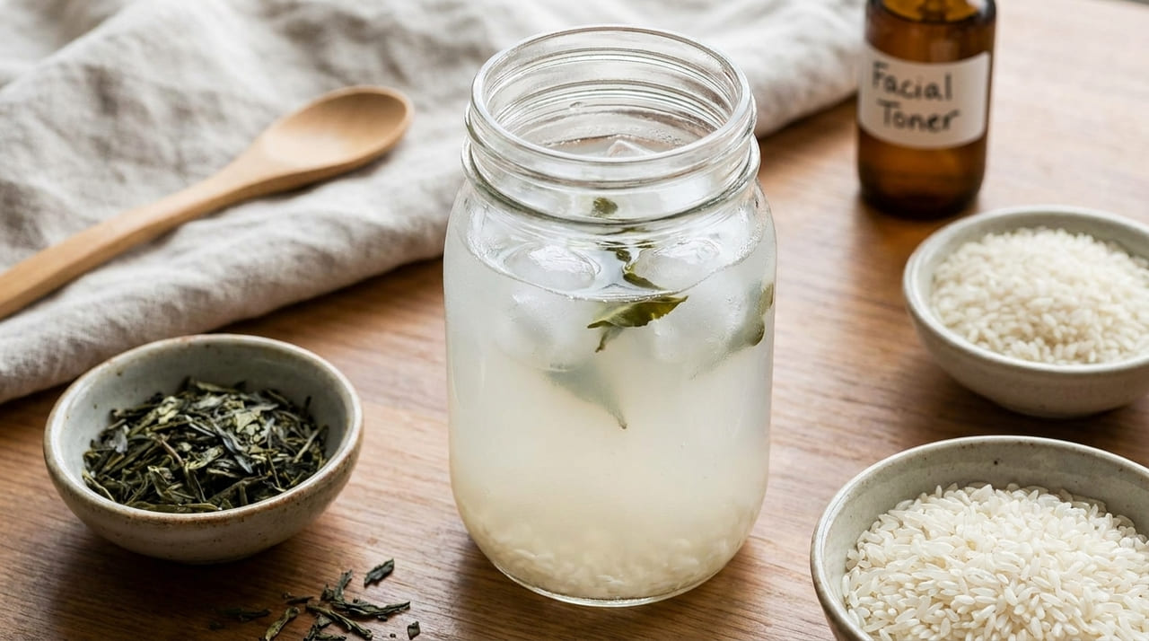 Este tônico milenar rico em nutrientes acalma a derme, controla a oleosidade e promove um clareamento gradual das manchas.