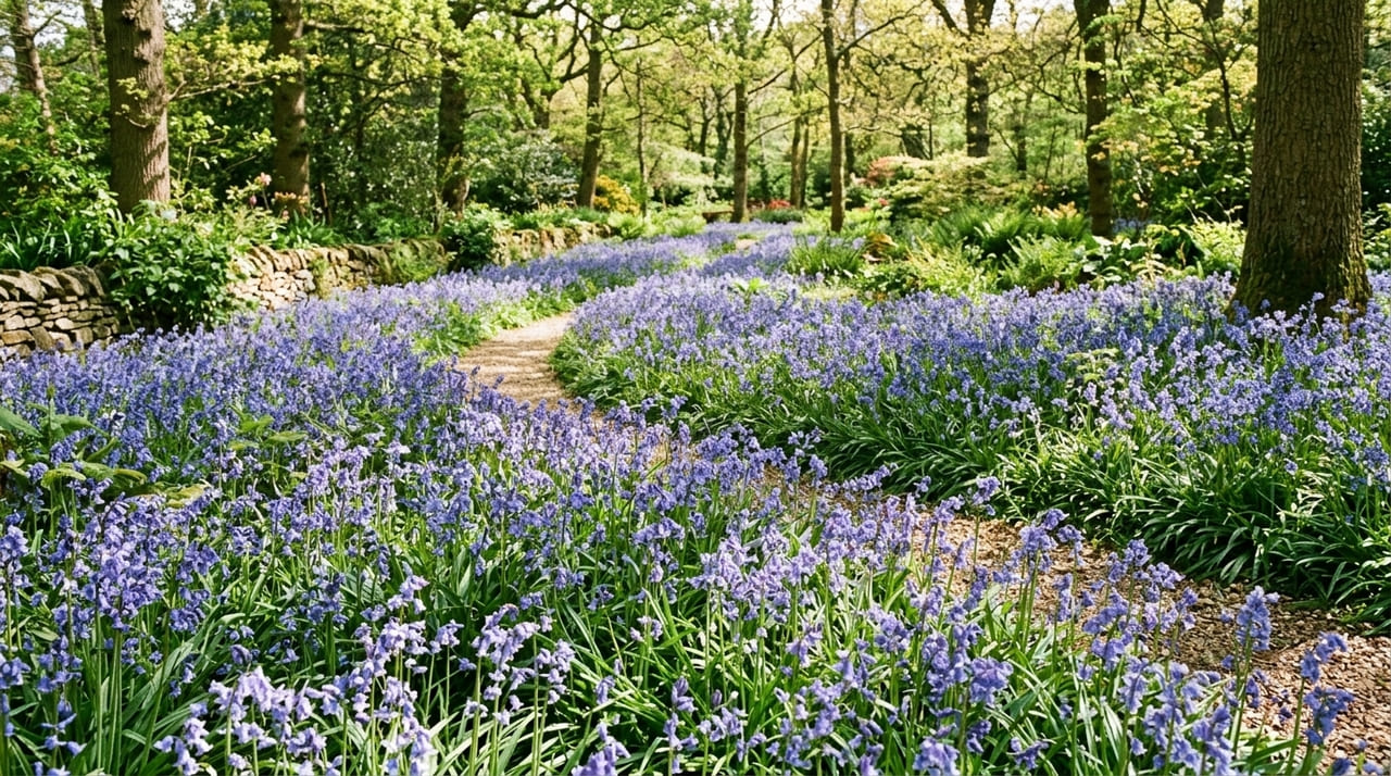 A azulzinha é uma espécie nativa brasileira ideal para criar forrações vibrantes e resistentes sob sol pleno.