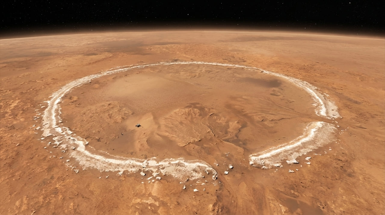 Os cientistas não acreditam, mas podem ter provas de que havia vida em Marte: um “anel de banheira” revela vestígios de um oceano antigo