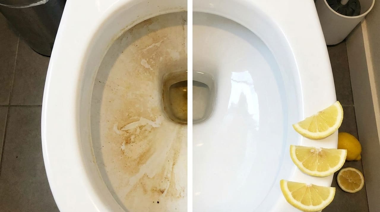 A combinação de ingredientes naturais elimina o amarelado da cerâmica e neutraliza odores sem a necessidade de produtos químicos agressivos.