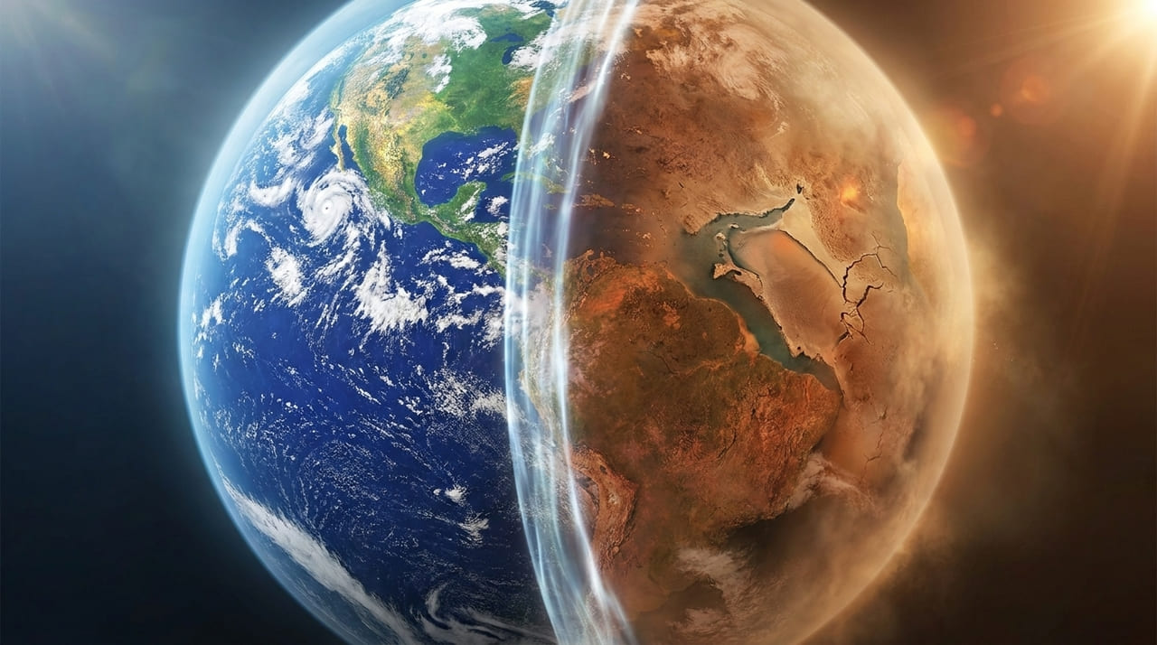 O campo magnético atua como uma barreira vital contra ventos solares e radiações cósmicas que ameaçam a estabilidade da vida biológica.