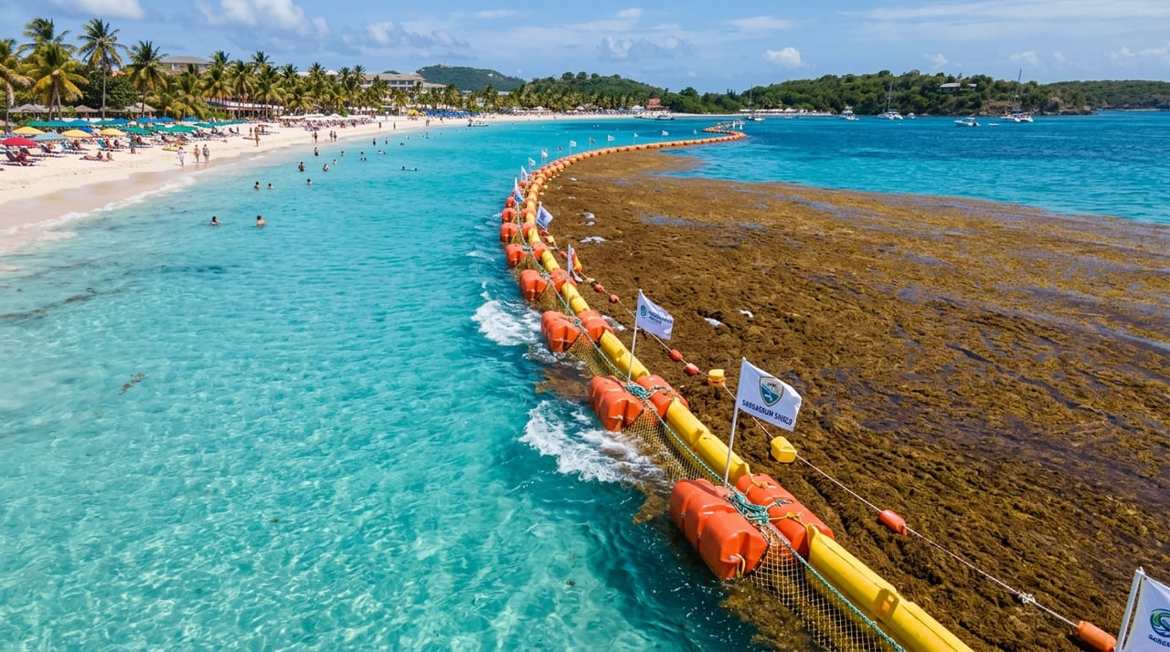A “fita marrom” que agora pode ser vista do espaço continua a crescer no Atlântico, e os cientistas alertam que isso não é apenas mais uma mancha simples
