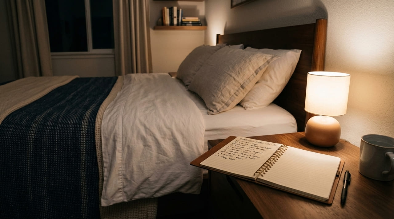 Esse pequeno hábito antes de dormir é típico de indivíduos com alto potencial: muitas pessoas o adotam