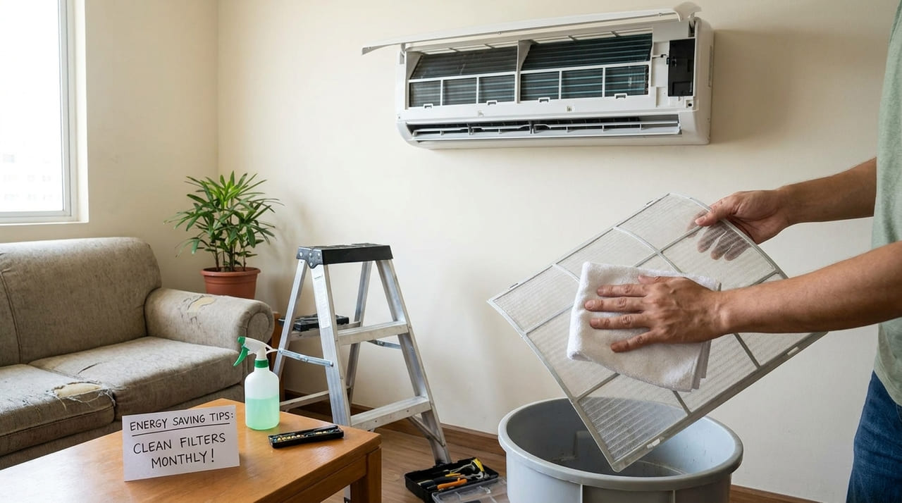 Pequenos ajustes na configuração e a manutenção dos filtros garantem uma noite refrescante sem surpresas na conta de luz.