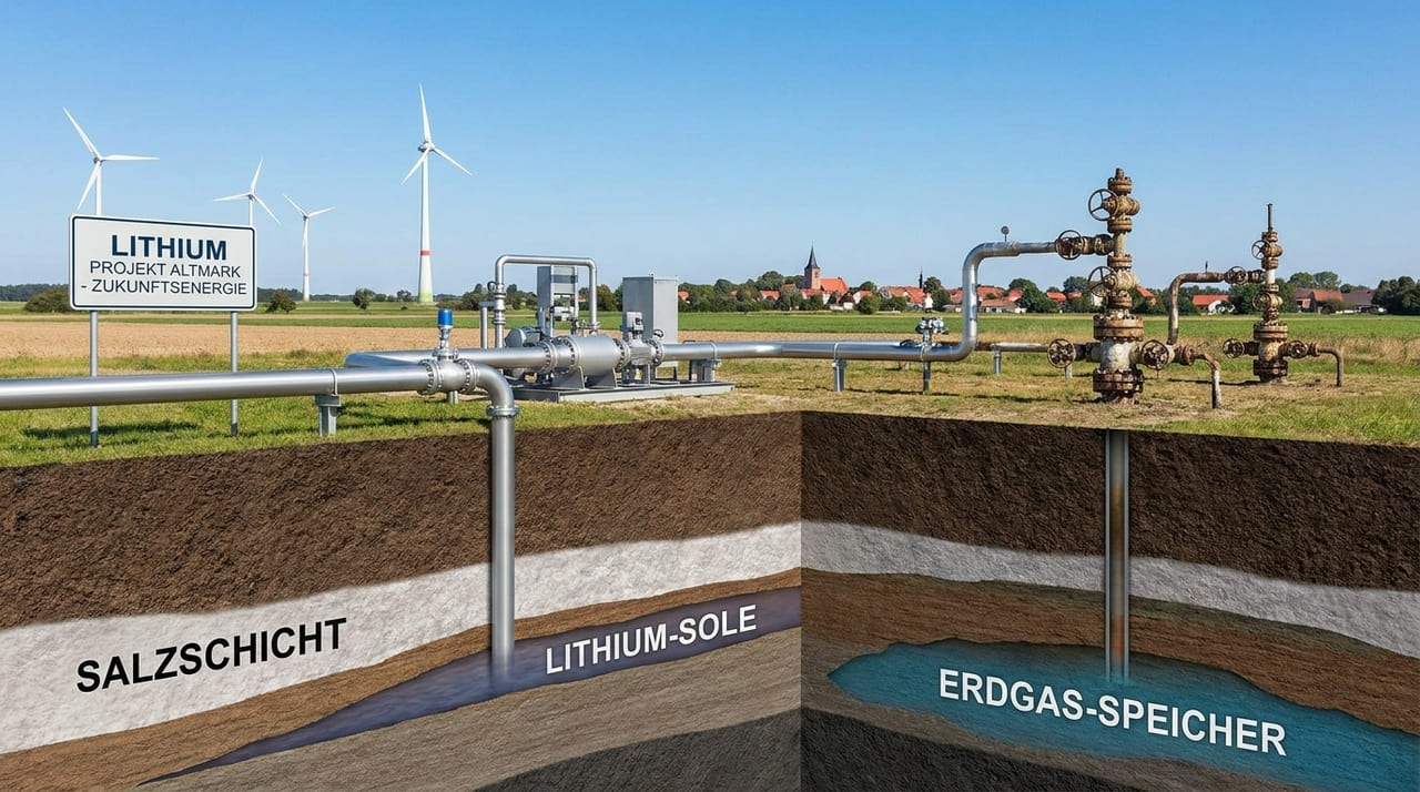 O reaproveitamento de campos de gás para a extração de lítio por salmoura geotérmica posiciona a região como líder global em minerais críticos.
