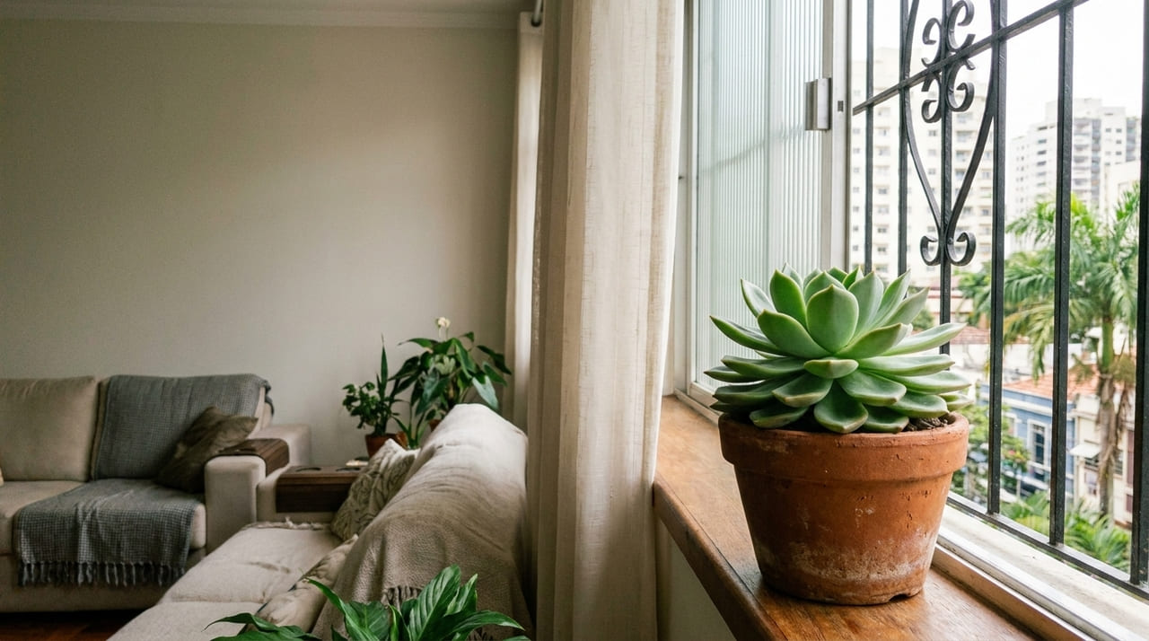 A observação constante dos sinais das folhas e a rega consciente são fundamentais para garantir a vitalidade das plantas na varanda.