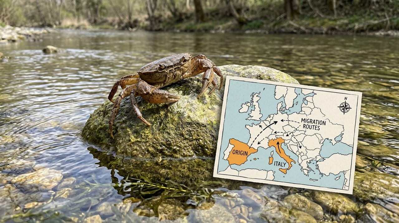 O que por séculos foi considerado uma espécie nativa pode, na verdade, ser um “capricho real” desde 1588, e agora a ciência está reabrindo o debate sobre o caranguejo ibérico