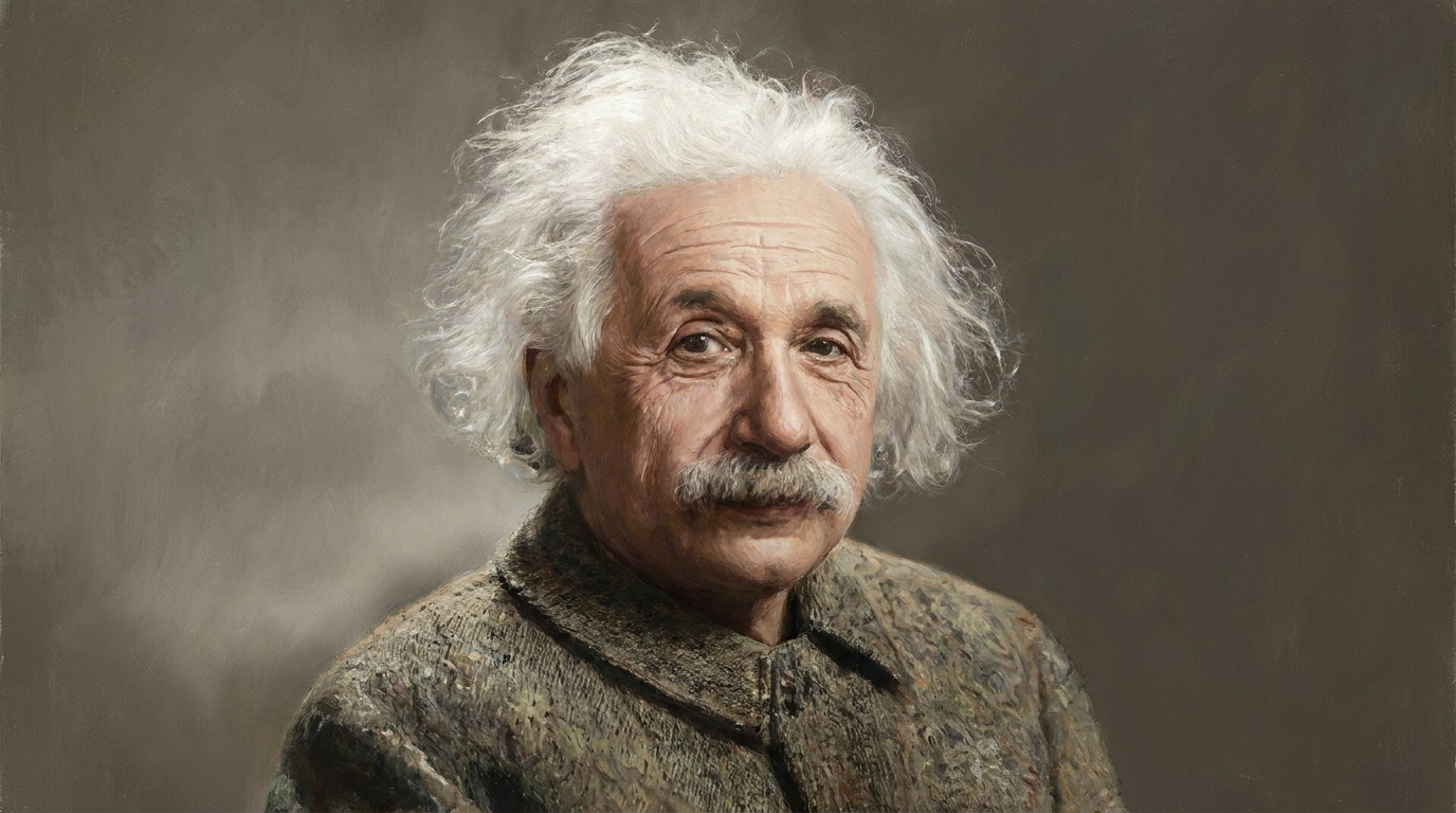 O cientista defendia que a alegria genuína reside na simplicidade de uma vida modesta em vez da busca incessante pelo sucesso.