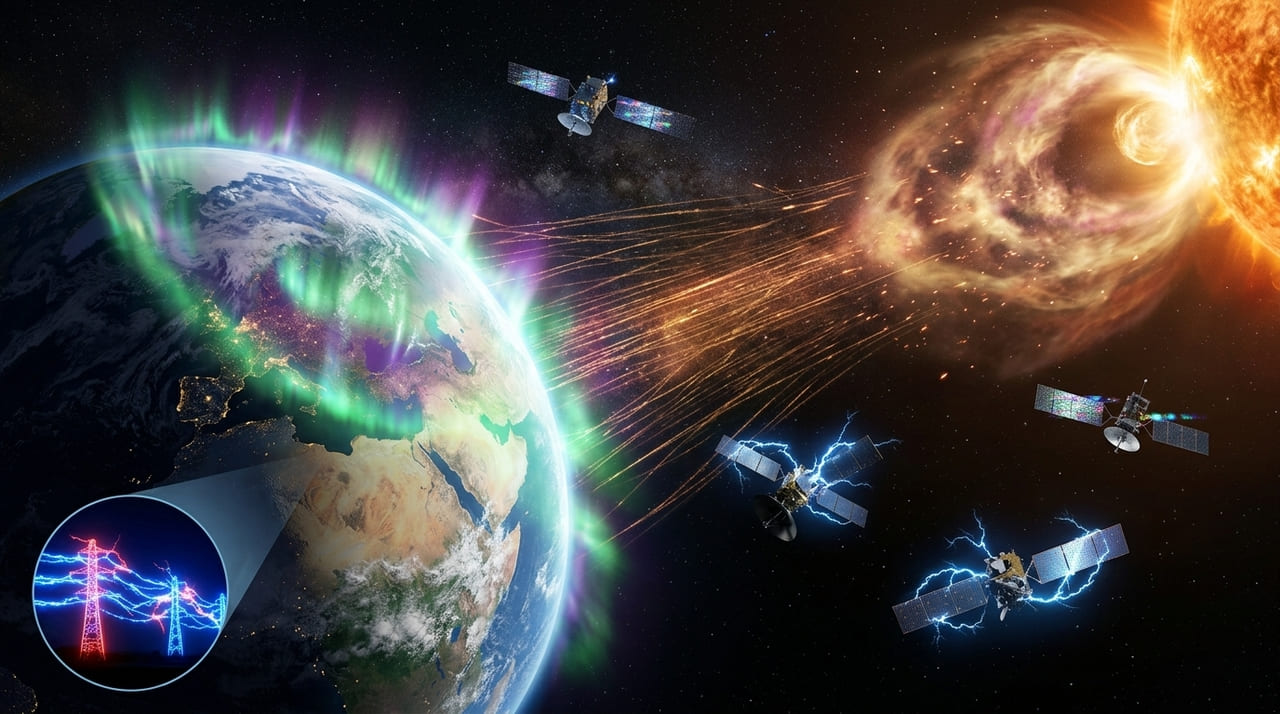 A nova ameaça que preocupa os cientistas não vem da Terra, mas do Sol, e pode afetar satélites, GPS e comunicações