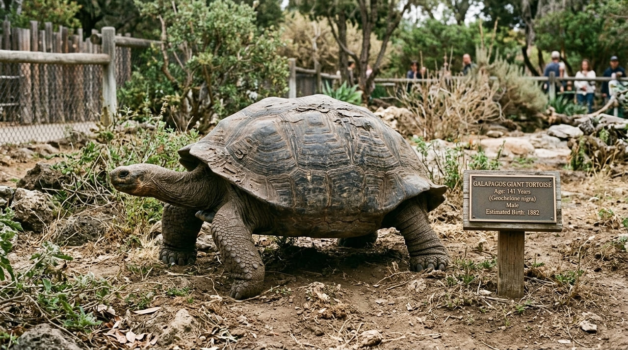 A trajetória de Gramma oferece dados fundamentais sobre a longevidade e a conservação das tartarugas das Galápagos.