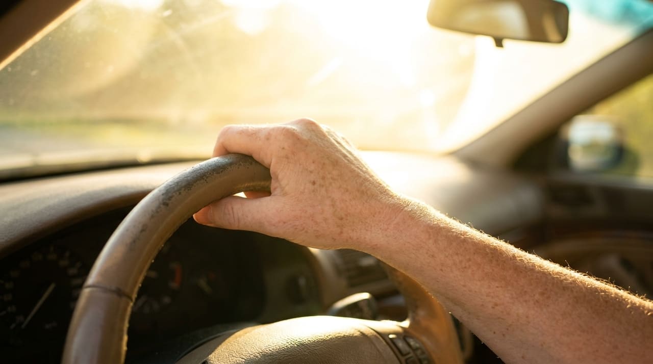 O uso de protetores de toque seco garante a segurança ao volante enquanto bloqueia o surgimento de manchas e a perda de colágeno.