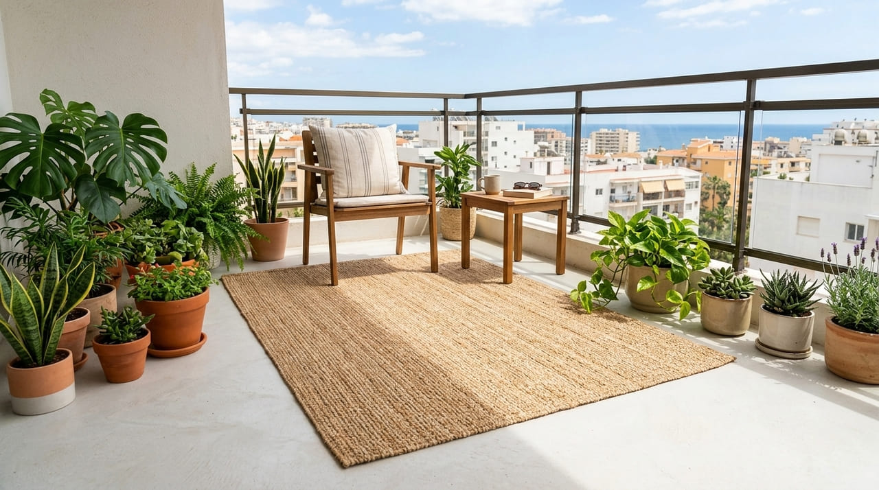 O cuidado com os detalhes e a higienização correta definem a elegância e o acolhimento da varanda.