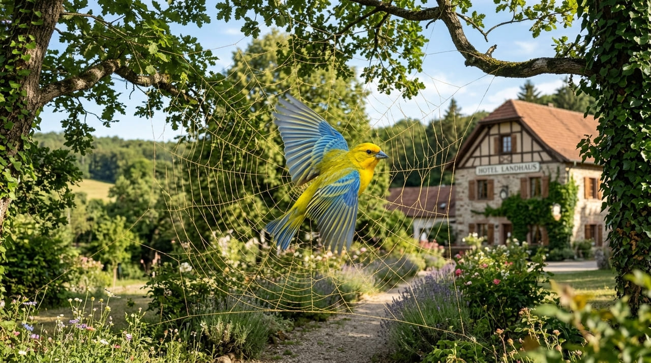 O aquecimento global acelerou a reprodução e a dispersão aérea da aranha-jore pelo continente europeu.