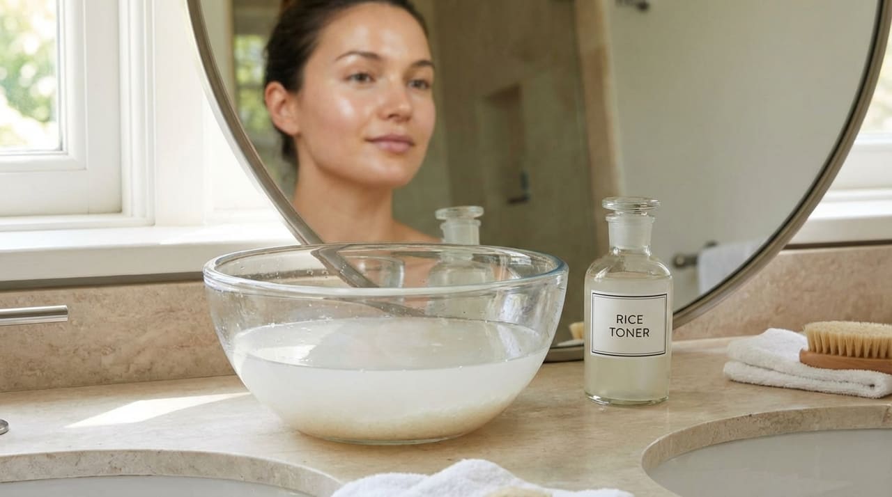 Por que na Coreia do Sul você deve lavar o rosto com água de arroz antes de passar o hidratante