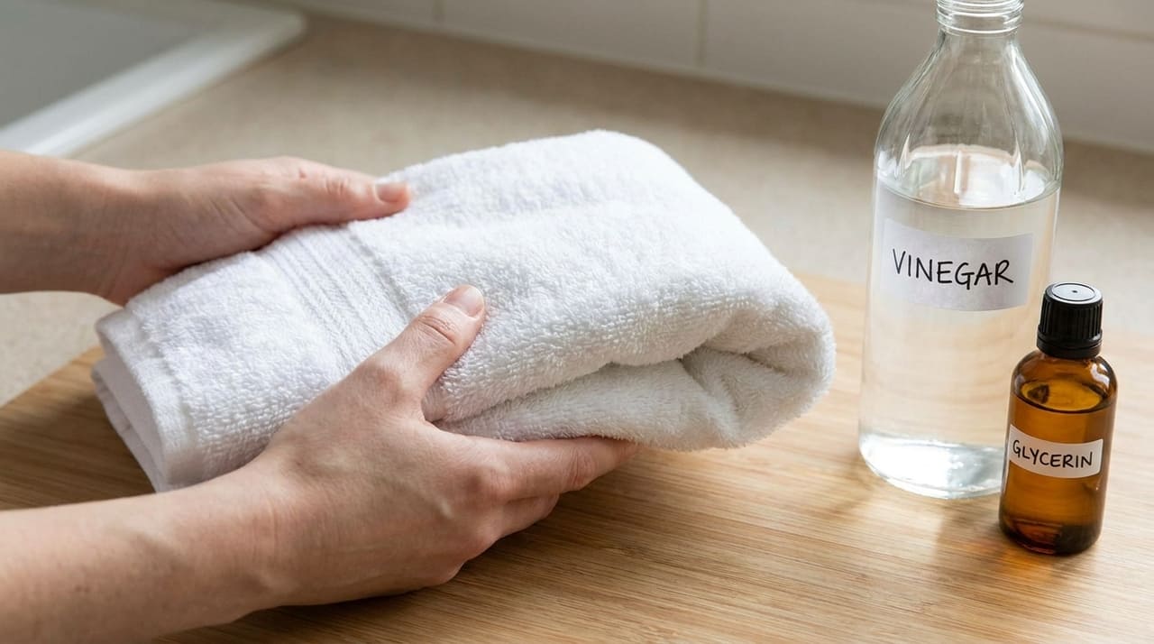 Manter as fibras das toalhas livres de resíduos químicos garante uma secagem pós-banho saudável e protege peles reativas de microfissuras.