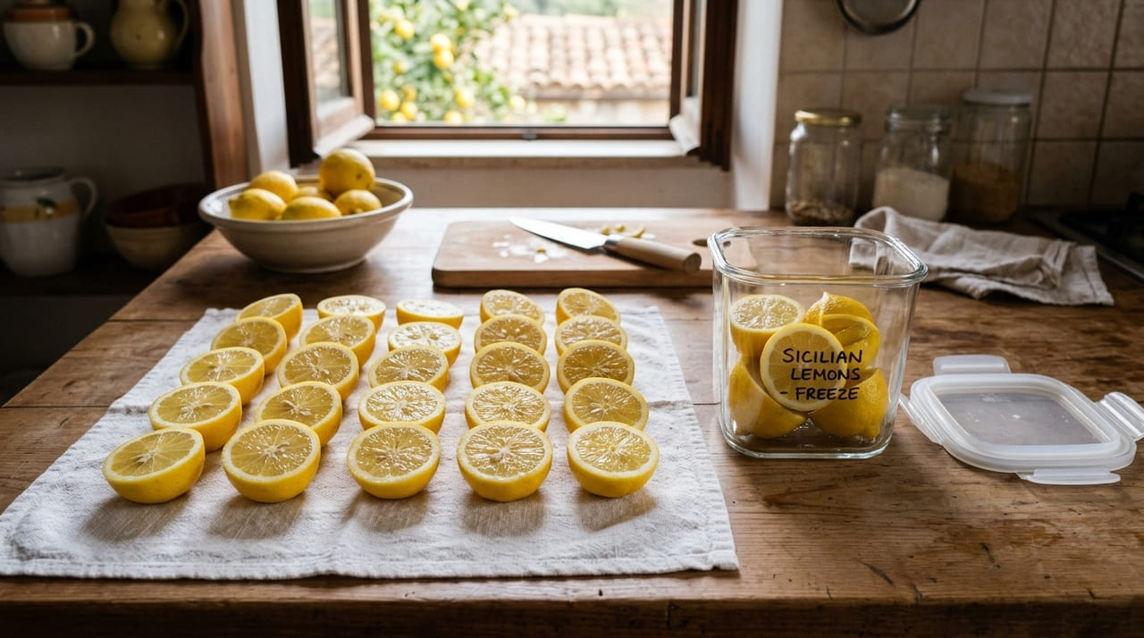 A higienização e o armazenamento em recipientes herméticos garantem o frescor dos alimentos por meses.