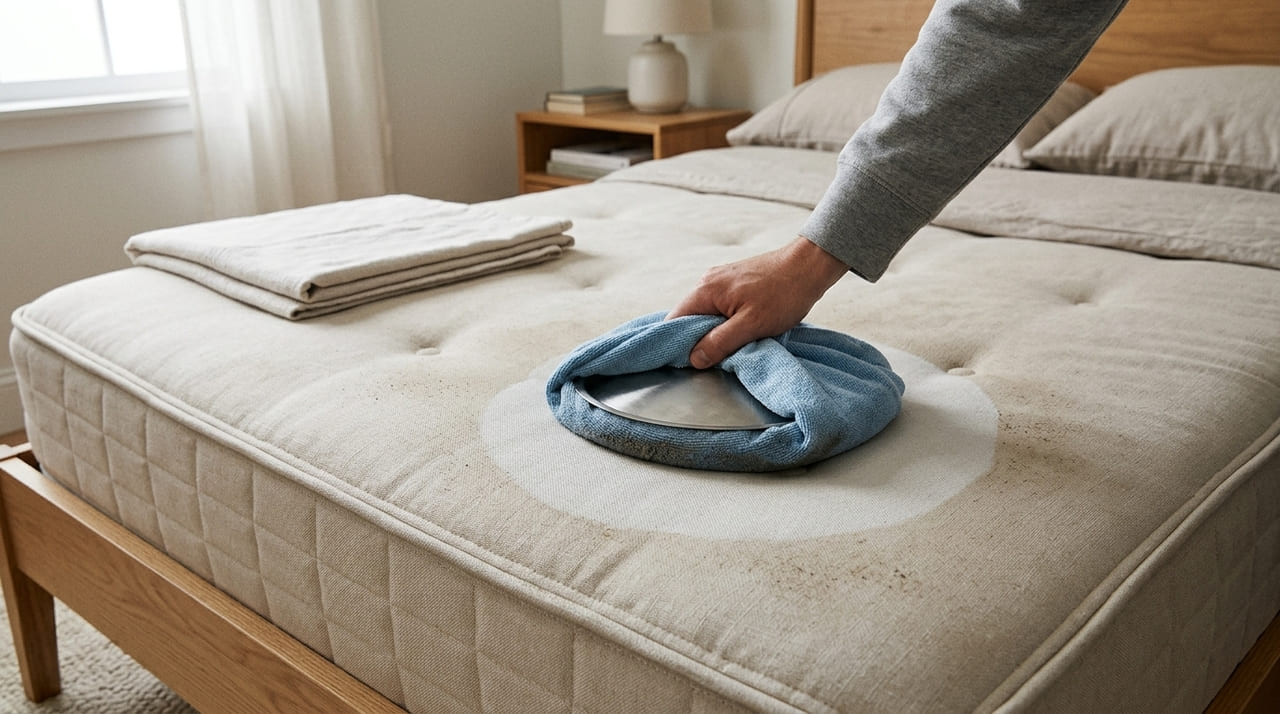 O uso da tampa de panela facilita a remoção de ácaros e garante um ambiente livre de mofo.