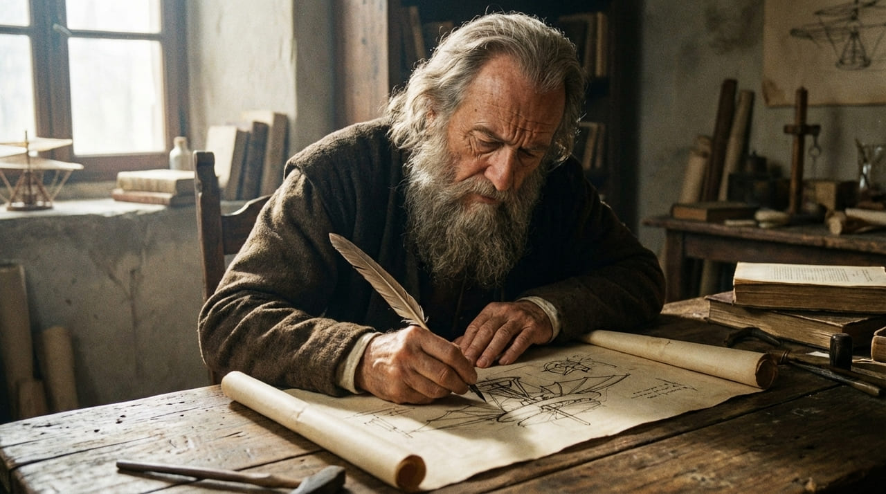 A máxima do mestre renascentista ensina que simplificar é o caminho mais elevado para alcançar a perfeição técnica.