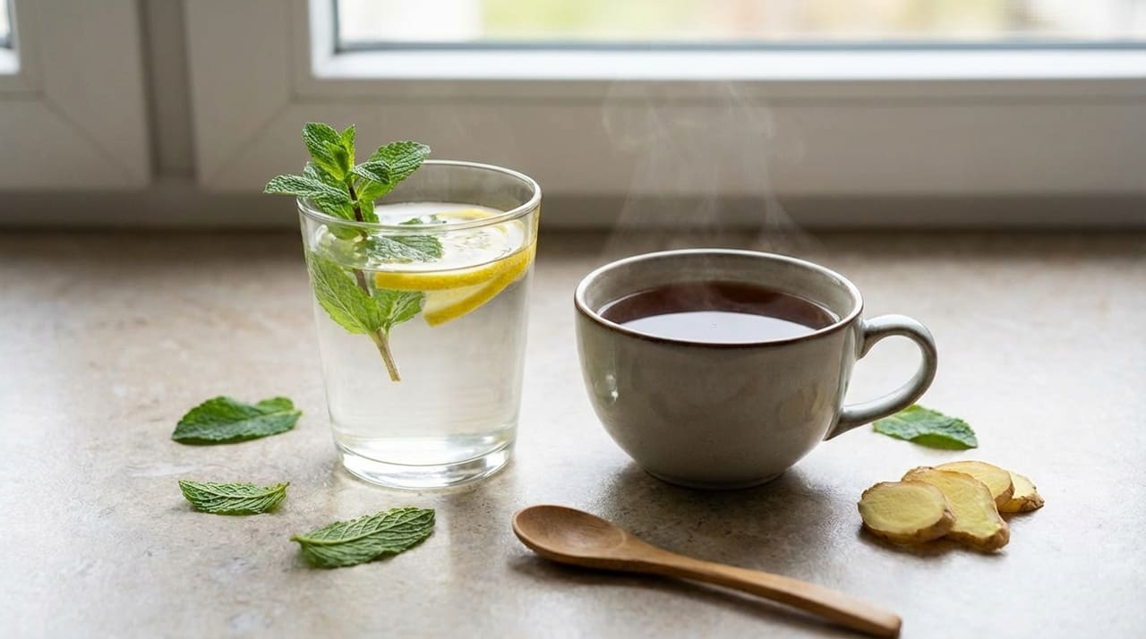 Substituir o café por chás antioxidantes permite que o organismo desperte com suavidade, preservando o sistema nervoso e a saúde cardiovascular.