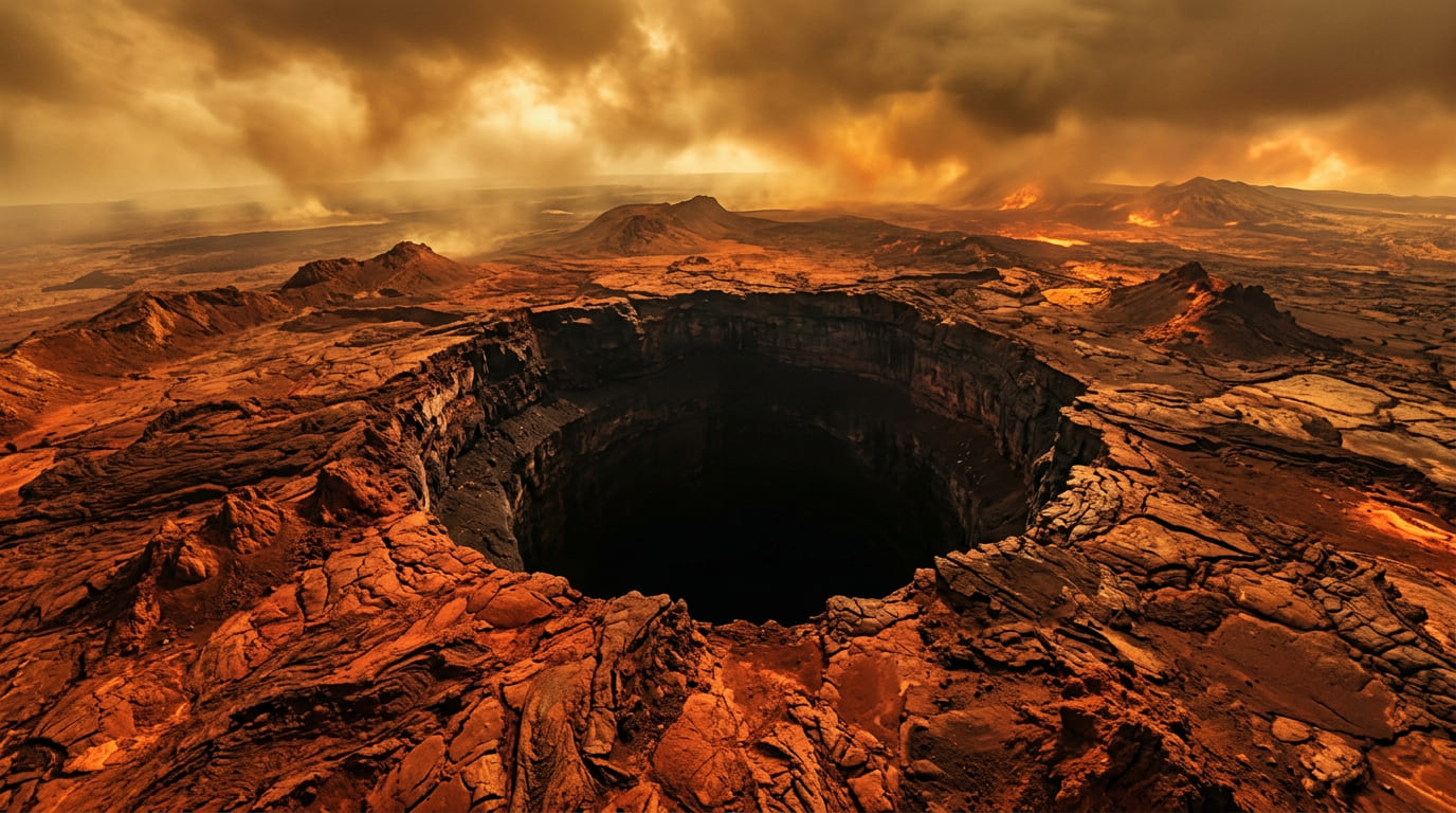 Estruturas de tubos de lava em Vênus oferecem proteção natural e novas pistas sobre a evolução geológica do planeta.