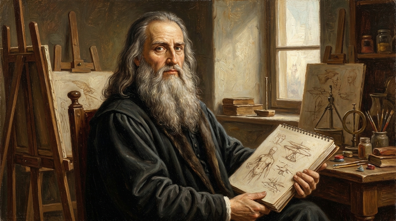 O gênio renascentista defendia que o nível mais alto do refinamento é alcançado através da máxima simplicidade.