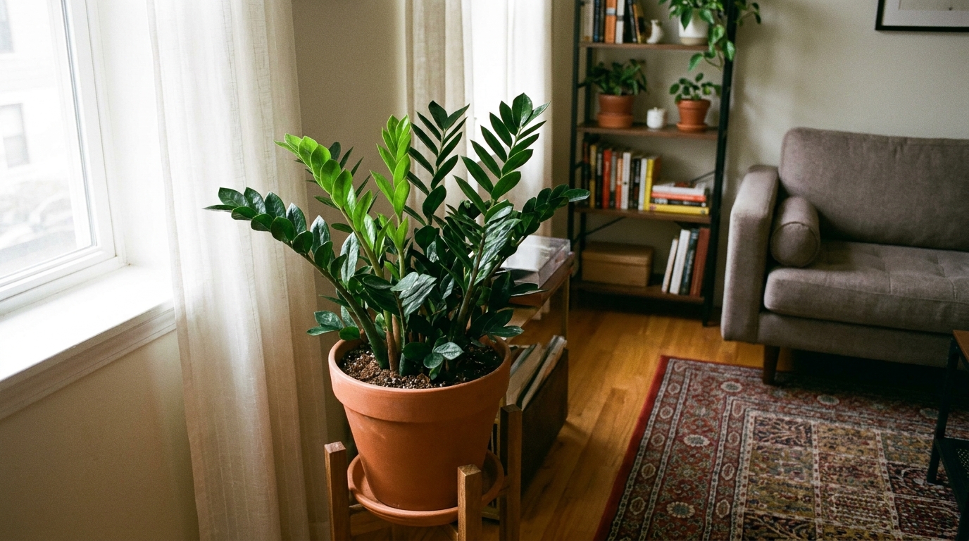 A biologia desta planta permite uma adaptação extraordinária em locais com baixa ventilação e iluminação natural difusa.