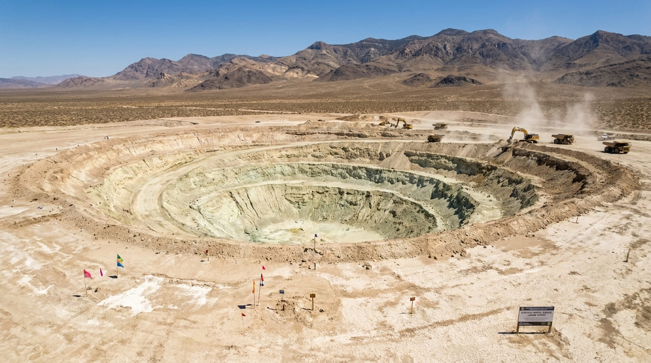 A reserva colossal de ilita em solo vulcânico garante uma vantagem estratégica inédita para a fabricação de veículos elétricos.