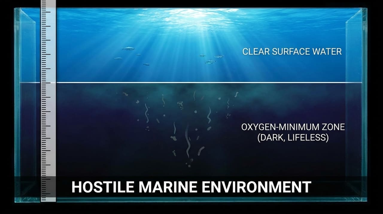 O declínio da vida no Ediacarano revela como instabilidades geoquímicas podem sufocar ecossistemas inteiros e alterar o curso da evolução.