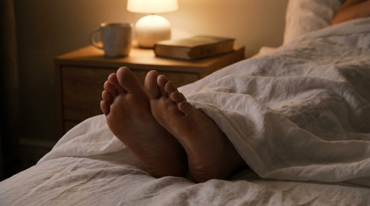 O contato do tecido com a pele reduz os níveis de alerta e cria uma barreira simbólica essencial para alcançar o sono profundo.