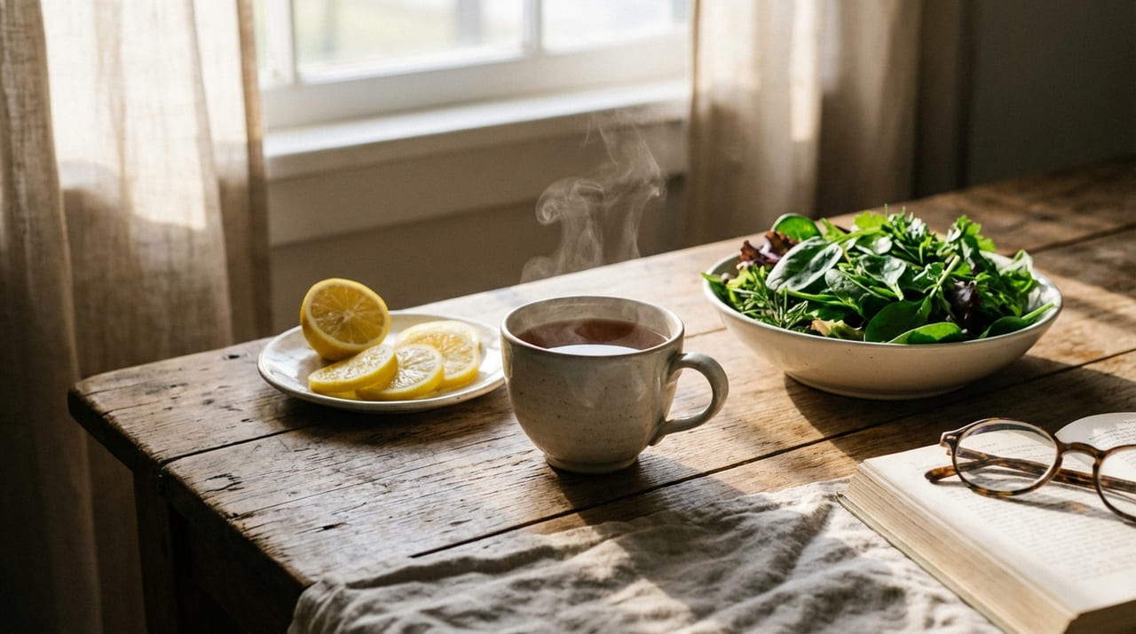 Escolher infusões naturais em vez de estimulantes potentes ajuda a evitar picos de adrenalina e garante energia constante para o dia.