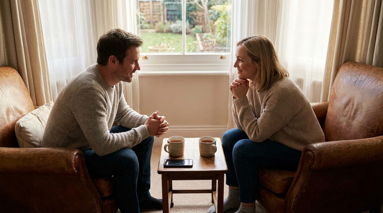 O silêncio em ambientes barulhentos é uma ferramenta de observação analítica que permite captar nuances da dinâmica do grupo.