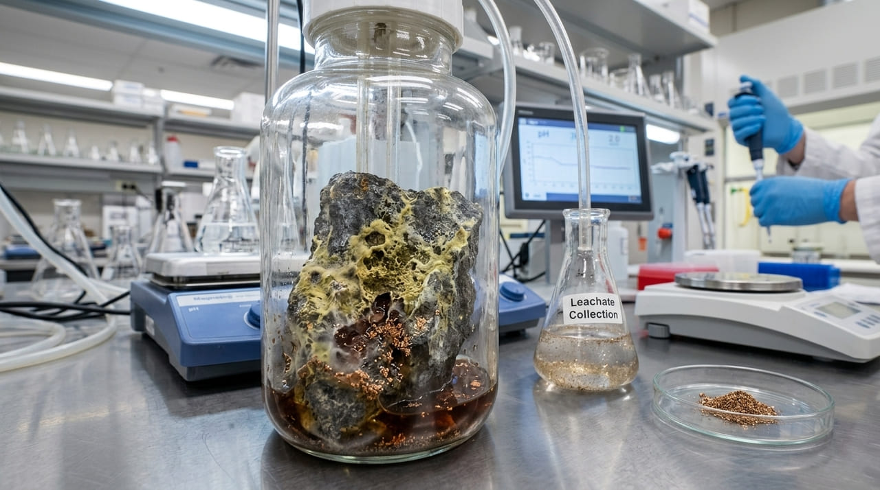 O uso de microrganismos para processar rochas em ambientes extremos promete revolucionar a produção de insumos minerais para a infraestrutura moderna.