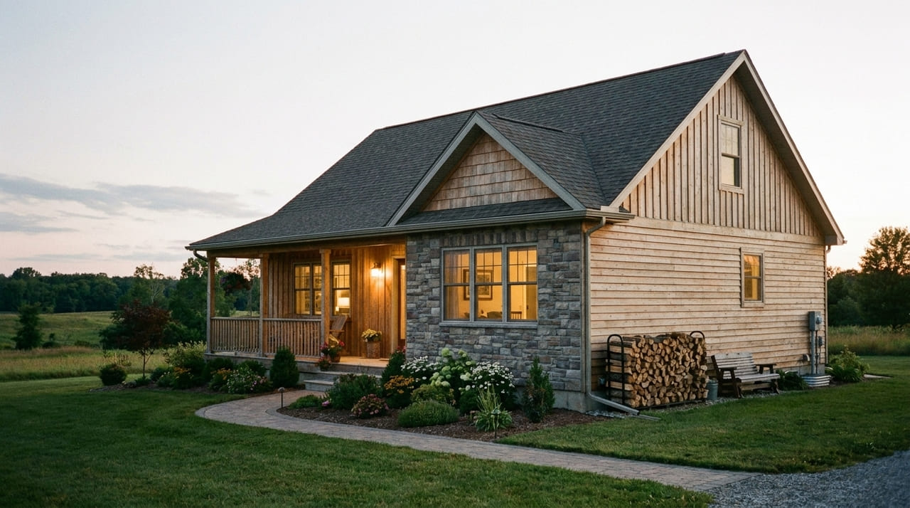 A decisão de não decorar a fachada da casa pode indicar uma mente equilibrada que prioriza a saúde emocional e a gestão consciente de energia.
