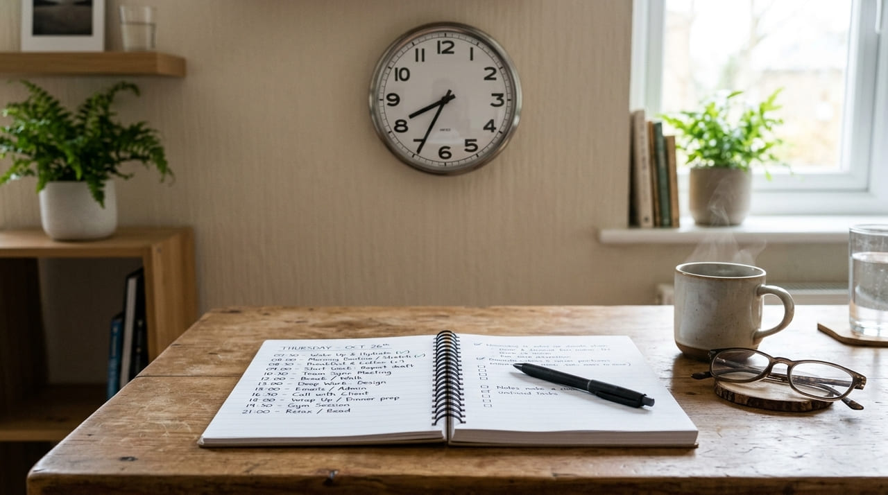 A pontualidade rigorosa reflete uma estrutura mental focada na organização e no respeito ao tempo alheio.