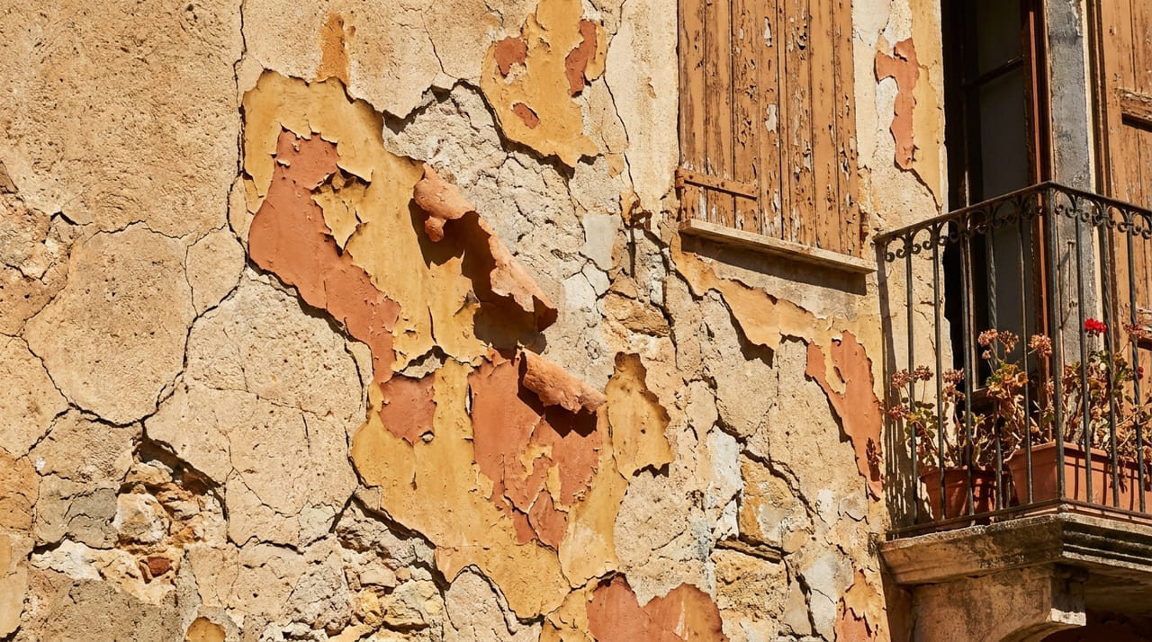 O uso de materiais que refletem o calor e permitem a troca de vapor evita que a pintura descasque e reduz a temperatura interna.