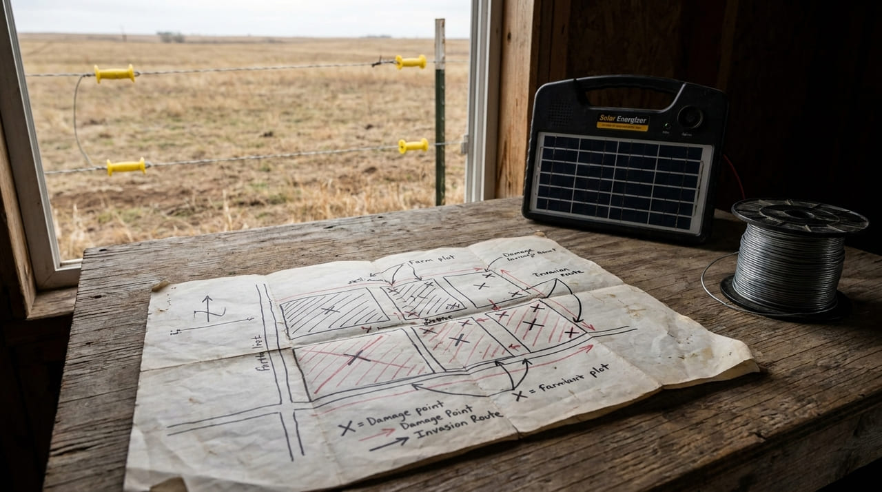 O mapeamento de padrões comportamentais permite antecipar as rotas de invasão de animais silvestres e proteger a produtividade das lavouras.